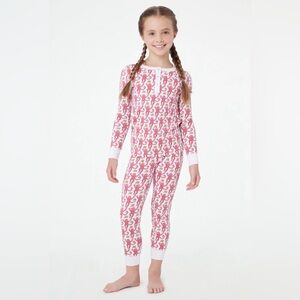 EUC! ROLLER RABBIT monkey pajamas. Size 8.